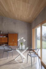 Tavolo circolare design in cristallo - Lisbona