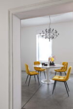 Tavolo rotondo in ceramica lucida - Copenaghen
