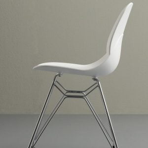 sedia in polipropilene design acciaio - Marsiglia