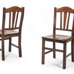 Sedia in legno massello classica