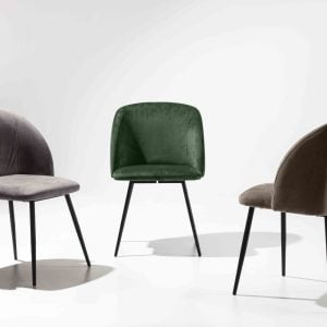 poltroncina imbottita in velluto - Napoca