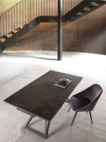 tavolo allungabile industrial in vetro ceramica - Santiago