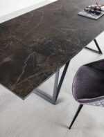 tavolo allungabile industrial in vetro ceramica - Santiago