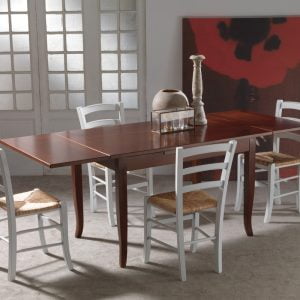 Tavolino cucina allungabile impiallacciato - Bergamo