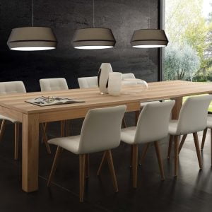 tavolo nordico allungabile in massello - Pietroburgo