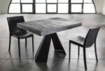 tavolino allungabile in legno e metallo - Theran
