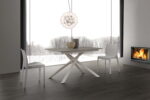 Tavolo allungabile gambe design - Shangai