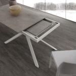 Tavolo allungabile gambe design - Shangai