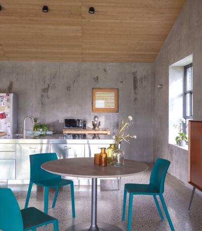 tavolo circolare in legno laminato - Tokyo