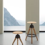 sgabello regolabile nordico- Leeds