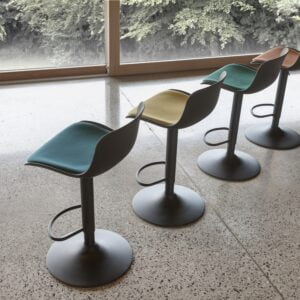 sgabello regolabile in velluto - Norimberga