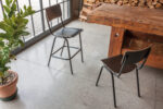 sedia in metallo stile industriale - Heraklion