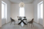 tavolo in cristallo extra chiaro – Roma