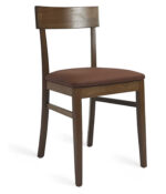 sedia in legno massello laccata - Tilburg